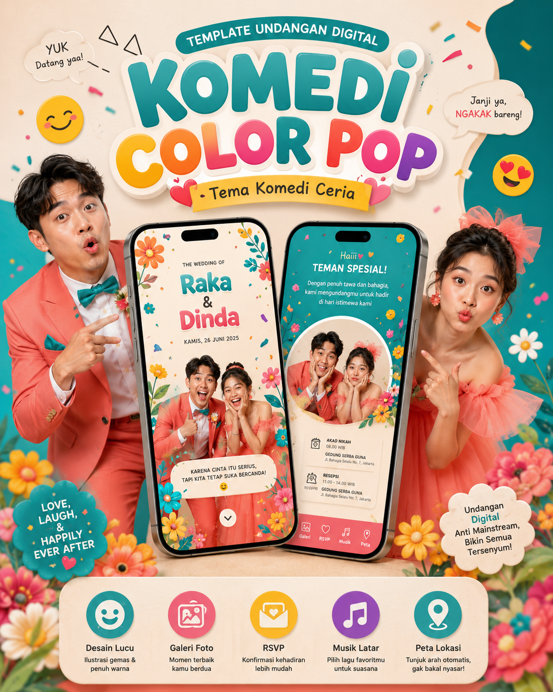 Komedi Color Pop